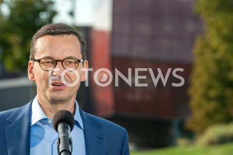  10.09.2018 WARSZAWA<br />KONFERENCJA PREMIERA MATEUSZA MORAWIECKIEGO ORAZ BYLEGO MISTRZA SWIATA W FORMULE 1 MIKI HAKKINENA<br />N/Z PREMIER MATEUSZ MORAWIECKI<br /> 