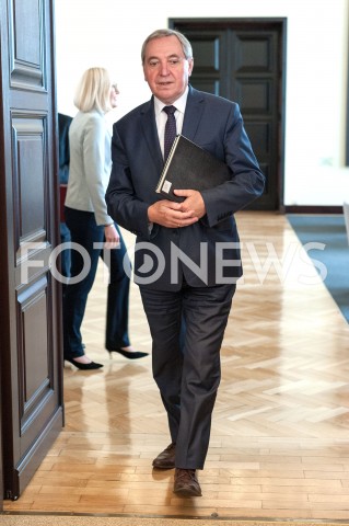  11.09.2018 WARSZAWA<br />POSIEDZENIE RADY MINISTROW<br />N/Z HENRYK KOWALCZYK<br /> 