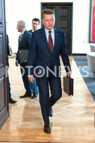  11.09.2018 WARSZAWA<br />POSIEDZENIE RADY MINISTROW<br />N/Z MARIUSZ BLASZCZAK<br /> 