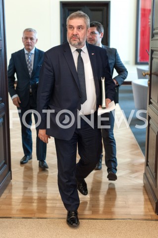  11.09.2018 WARSZAWA<br />POSIEDZENIE RADY MINISTROW<br />N/Z JAN KRZYSZTOF ARDANOWSKI<br /> 