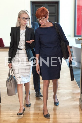  11.09.2018 WARSZAWA<br />POSIEDZENIE RADY MINISTROW<br />N/Z ELZBIETA RAFALSKA TERESA CZERWINSKA <br /> 
