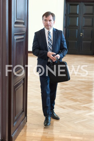  11.09.2018 WARSZAWA<br />POSIEDZENIE RADY MINISTROW<br />N/Z ZBIGNIEW ZIOBRO<br /> 