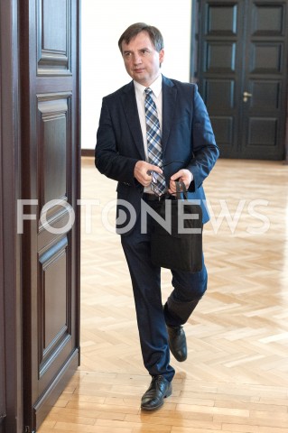  11.09.2018 WARSZAWA<br />POSIEDZENIE RADY MINISTROW<br />N/Z ZBIGNIEW ZIOBRO<br /> 