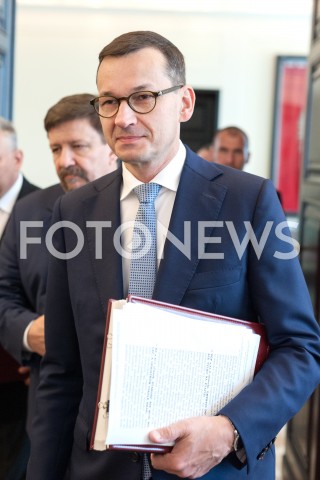  11.09.2018 WARSZAWA<br />POSIEDZENIE RADY MINISTROW<br />N/Z PREMIER MATEUSZ MORAWIECKI<br /> 