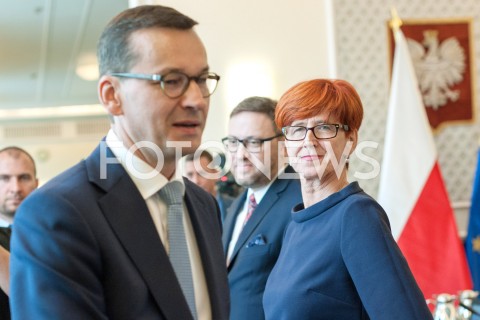  11.09.2018 WARSZAWA<br />POSIEDZENIE RADY MINISTROW<br />N/Z PREMIER MATEUSZ MORAWIECKI ELZBIETA RAFALSKA ANNA ZALEWSKA<br /> 