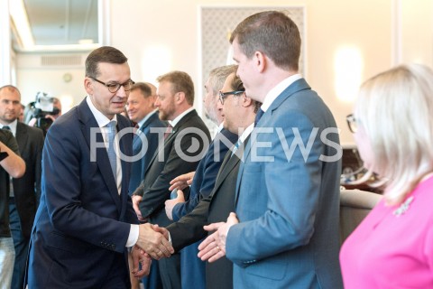  11.09.2018 WARSZAWA<br />POSIEDZENIE RADY MINISTROW<br />N/Z PREMIER MATEUSZ MORAWIECKI MAREK GROBARCZYK LUKASZ SZUMOWSKI<br /> 