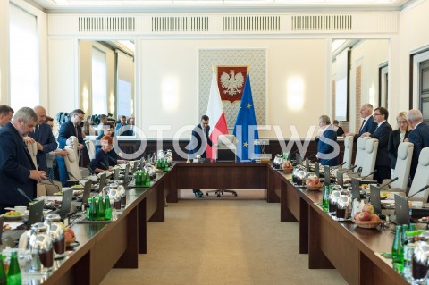  11.09.2018 WARSZAWA<br />POSIEDZENIE RADY MINISTROW<br />N/Z PREMIER MATEUSZ MORAWIECKI<br /> 