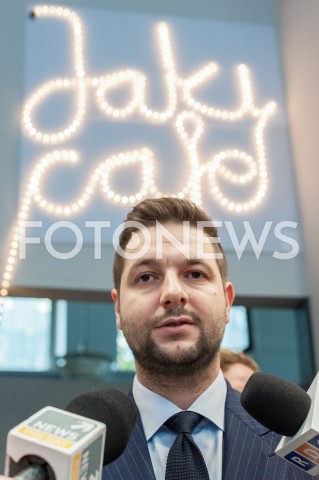  11.09.2018 WARSZAWA<br />KONFERENCJA PATRYKA JAKIEGO W JAKICAFE<br />N/Z PATRYK JAKI<br /> 