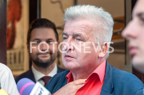  12.09.2018 WARSZAWA<br />SPOTKANIE PATRYKA JAKIEGO Z KONTRKANDYDATAMI DO URZEDU PREZYDENTA<br />N/Z PIOTR IKONOWICZ PATRYK JAKI<br /> 