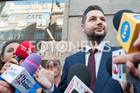  12.09.2018 WARSZAWA<br />SPOTKANIE PATRYKA JAKIEGO Z KONTRKANDYDATAMI DO URZEDU PREZYDENTA<br />N/Z PATRYK JAKI<br /> 