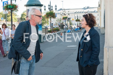  12.09.2018 WARSZAWA<br />KONFERENCJA POLITYKOW SLD<br />N/Z ANNA MARIA ZUKOWSKA PAWEL KASPRZAK<br /> 