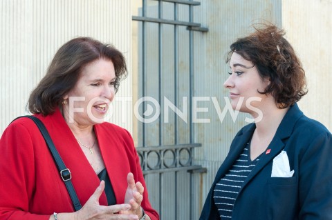 12.09.2018 WARSZAWA<br />KONFERENCJA POLITYKOW SLD<br />N/Z ANNA MARIA ZUKOWSKA MALGORZATA SEKULA SZMAJDZINSKA<br /> 