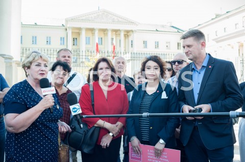  12.09.2018 WARSZAWA<br />KONFERENCJA POLITYKOW SLD<br />N/Z ANNA MARIA ZUKOWSKA MALGORZATA SEKULA SZMAJDZINSKA ANDRZEJ ROZENEK DANUTA WANIEK<br /> 