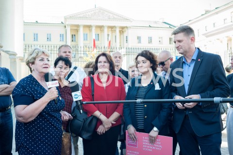  12.09.2018 WARSZAWA<br />KONFERENCJA POLITYKOW SLD<br />N/Z ANNA MARIA ZUKOWSKA MALGORZATA SEKULA SZMAJDZINSKA ANDRZEJ ROZENEK DANUTA WANIEK<br /> 