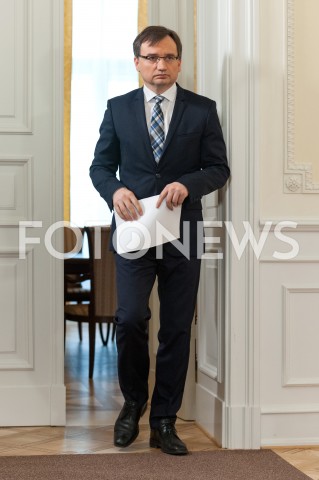  12.09.2018 WARSZAWA<br />WYPOWIEDZ DLA MEDIOW MINISTRA SPRAWIEDLIWOSCI<br />N/Z ZBIGNIEW ZIOBRO<br /> 