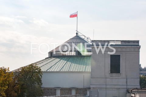  13.09.2018 WARSZAWA SEJM<br />POSIEDZENIE SEJMU<br />N/Z BUDYNEK SEJMU WIDOK VIEW ZDJECIE ILUSTRACYJNE ILUSTRANT<br /> 