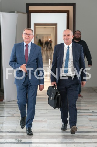  13.09.2018 WARSZAWA SEJM<br />POSIEDZENIE SEJMU<br />N/Z TOMASZ PIOTR NOWAK KRZYSZTOF GADOWSKI<br /> 