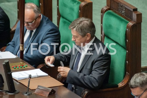  13.09.2018 WARSZAWA SEJM<br />POSIEDZENIE SEJMU<br />N/Z MAREK KUCHCINSKI<br /> 