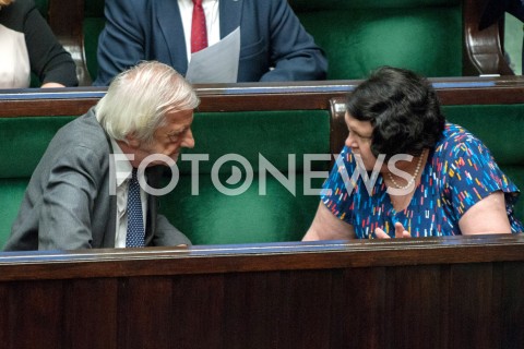 13.09.2018 WARSZAWA SEJM<br />POSIEDZENIE SEJMU<br />N/Z ANNA SOBECKA RYSZARD TERLECKI<br /> 