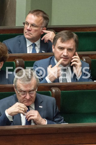  13.09.2018 WARSZAWA SEJM<br />POSIEDZENIE SEJMU<br />N/Z ZBIGNIEW ZIOBRO JAROSLAW SELLIN PIOTR GLINSKI<br /> 