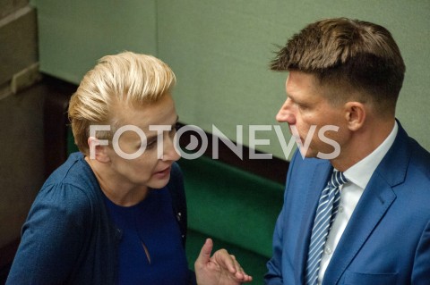  13.09.2018 WARSZAWA SEJM<br />POSIEDZENIE SEJMU<br />N/Z RYSZARD PETRU JOANNA SCHEURING WIELGUS<br /> 