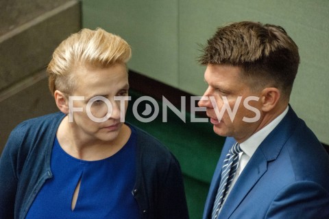  13.09.2018 WARSZAWA SEJM<br />POSIEDZENIE SEJMU<br />N/Z RYSZARD PETRU JOANNA SCHEURING WIELGUS<br /> 