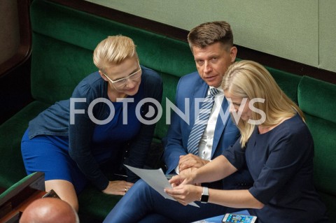  13.09.2018 WARSZAWA SEJM<br />POSIEDZENIE SEJMU<br />N/Z RYSZARD PETRU JOANNA SCHMIDT JOANNA SCHEURING WIELGUS<br /> 