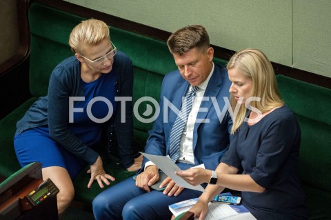  13.09.2018 WARSZAWA SEJM<br />POSIEDZENIE SEJMU<br />N/Z RYSZARD PETRU JOANNA SCHMIDT JOANNA SCHEURING WIELGUS<br /> 