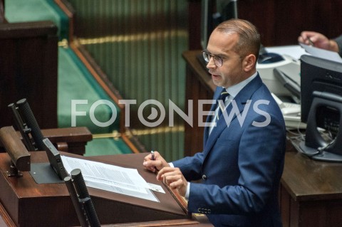  13.09.2018 WARSZAWA SEJM<br />POSIEDZENIE SEJMU<br />N/Z MICHAL SZCZERBA<br /> 