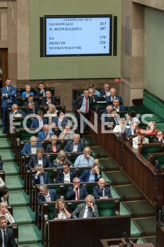  13.09.2018 WARSZAWA SEJM<br />POSIEDZENIE SEJMU<br />N/Z GLOSOWANIE NA TEMAT KANDYDATOW NA URZAD RZECZNIKA PRAW DZIECKA<br /> 