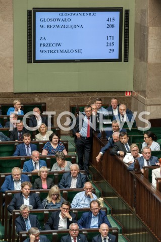  13.09.2018 WARSZAWA SEJM<br />POSIEDZENIE SEJMU<br />N/Z GLOSOWANIE NA TEMAT KANDYDATOW NA URZAD RZECZNIKA PRAW DZIECKA<br /> 