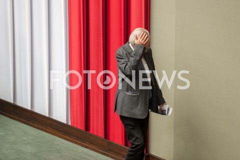  13.09.2018 WARSZAWA SEJM<br />POSIEDZENIE SEJMU<br />N/Z RYSZARD TERLECKI<br /> 