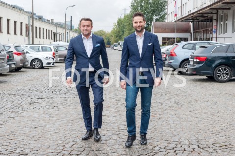  15.09.2018 WARSZAWA<br />PATRYK JAKI ZAPREZENTOWAL SWOJEGO KANDYDATA NA WICEPREZYDENTA WARSZAWY<br />N/Z PATRYK JAKI PIOTR GUZIAL<br /> 