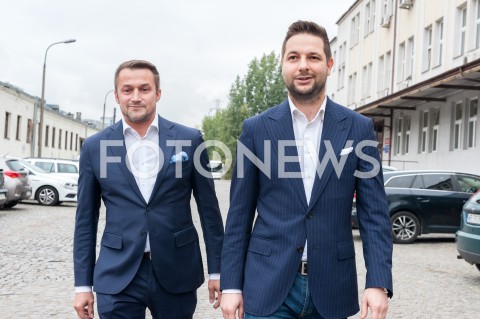  15.09.2018 WARSZAWA<br />PATRYK JAKI ZAPREZENTOWAL SWOJEGO KANDYDATA NA WICEPREZYDENTA WARSZAWY<br />N/Z PATRYK JAKI PIOTR GUZIAL<br /> 