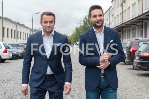  15.09.2018 WARSZAWA<br />PATRYK JAKI ZAPREZENTOWAL SWOJEGO KANDYDATA NA WICEPREZYDENTA WARSZAWY<br />N/Z PATRYK JAKI PIOTR GUZIAL<br /> 