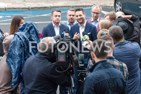  15.09.2018 WARSZAWA<br />PATRYK JAKI ZAPREZENTOWAL SWOJEGO KANDYDATA NA WICEPREZYDENTA WARSZAWY<br />N/Z PATRYK JAKI PIOTR GUZIAL<br /> 