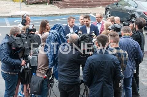  15.09.2018 WARSZAWA<br />PATRYK JAKI ZAPREZENTOWAL SWOJEGO KANDYDATA NA WICEPREZYDENTA WARSZAWY<br />N/Z PATRYK JAKI PIOTR GUZIAL<br /> 