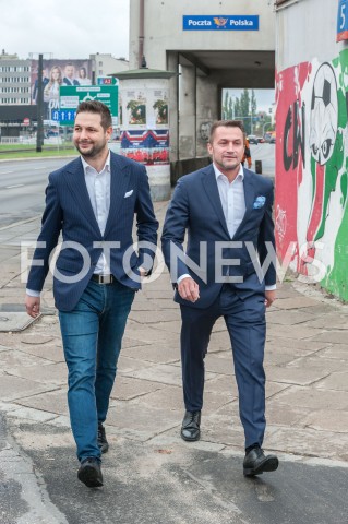  15.09.2018 WARSZAWA<br />PATRYK JAKI ZAPREZENTOWAL SWOJEGO KANDYDATA NA WICEPREZYDENTA WARSZAWY<br />N/Z PATRYK JAKI PIOTR GUZIAL<br /> 