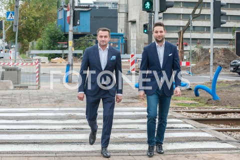  15.09.2018 WARSZAWA<br />PATRYK JAKI ZAPREZENTOWAL SWOJEGO KANDYDATA NA WICEPREZYDENTA WARSZAWY<br />N/Z PATRYK JAKI PIOTR GUZIAL<br /> 