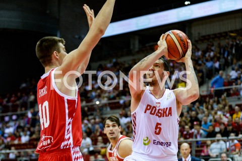  17.09.2018 GDANSK<br />
KOSZYKOWKA - KWALIFIKACJE DO MISTRZOSTW SWIATA FIBA 2019<br />
BASKETBALL - THE FIBA WORLD CUP 2019 QUALIFIERS<br />
POLSKA - CHORWACJA<br />
(poland - croatia)<br />
N/Z AARON CEL<br />
 