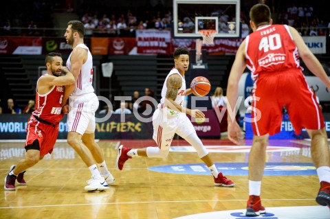  17.09.2018 GDANSK<br />
KOSZYKOWKA - KWALIFIKACJE DO MISTRZOSTW SWIATA FIBA 2019<br />
BASKETBALL - THE FIBA WORLD CUP 2019 QUALIFIERS<br />
POLSKA - CHORWACJA<br />
(poland - croatia)<br />
N/Z AJ SLAUGHTER<br />
 