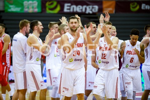  17.09.2018 GDANSK<br />
KOSZYKOWKA - KWALIFIKACJE DO MISTRZOSTW SWIATA FIBA 2019<br />
BASKETBALL - THE FIBA WORLD CUP 2019 QUALIFIERS<br />
POLSKA - CHORWACJA<br />
(poland - croatia)<br />
N/Z REPREZENTACJA POLSKI ADAM HRYCANIUK ADAM WACZYNSKI AJ SLAUGHTER RADOSC EMOCJE WYGRANA<br />
 