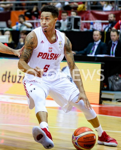  17.09.2018 GDANSK<br />
KOSZYKOWKA - KWALIFIKACJE DO MISTRZOSTW SWIATA FIBA 2019<br />
BASKETBALL - THE FIBA WORLD CUP 2019 QUALIFIERS<br />
POLSKA - CHORWACJA<br />
(poland - croatia)<br />
N/Z AJ SLAUGHTER SYLWETKA<br />
 