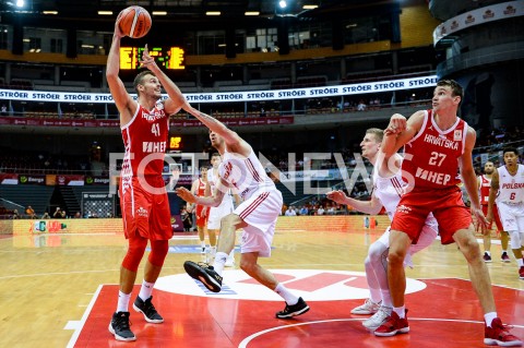  17.09.2018 GDANSK<br />
KOSZYKOWKA - KWALIFIKACJE DO MISTRZOSTW SWIATA FIBA 2019<br />
BASKETBALL - THE FIBA WORLD CUP 2019 QUALIFIERS<br />
POLSKA - CHORWACJA<br />
(poland - croatia)<br />
N/Z ANTE ZIZIC AARON CEL IVAN RAMLJAK<br />
 