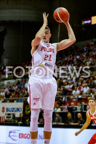  17.09.2018 GDANSK<br />
KOSZYKOWKA - KWALIFIKACJE DO MISTRZOSTW SWIATA FIBA 2019<br />
BASKETBALL - THE FIBA WORLD CUP 2019 QUALIFIERS<br />
POLSKA - CHORWACJA<br />
(poland - croatia)<br />
N/Z TOMASZ GIELO SYLWETKA<br />
 