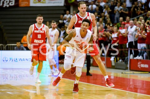  17.09.2018 GDANSK<br />
KOSZYKOWKA - KWALIFIKACJE DO MISTRZOSTW SWIATA FIBA 2019<br />
BASKETBALL - THE FIBA WORLD CUP 2019 QUALIFIERS<br />
POLSKA - CHORWACJA<br />
(poland - croatia)<br />
N/Z AJ SLAUGHTER BOGDAN BOGDANOVIC JOSIP BILINOVAC FAUL<br />
 