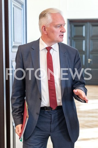  18.09.2018 WARSZAWA<br />POSIEDZENIE RADY MINISTROW<br />N/Z JAROSLAW GOWIN<br /> 
