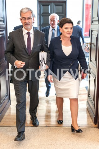  18.09.2018 WARSZAWA<br />POSIEDZENIE RADY MINISTROW<br />N/Z JERZY KWIECINSKI BEATA SZYDLO<br /> 
