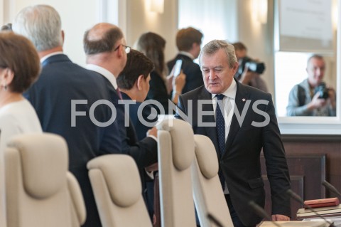  18.09.2018 WARSZAWA<br />POSIEDZENIE RADY MINISTROW<br />N/Z PIOTR GLINSKI BEATA SZYDLO<br /> 