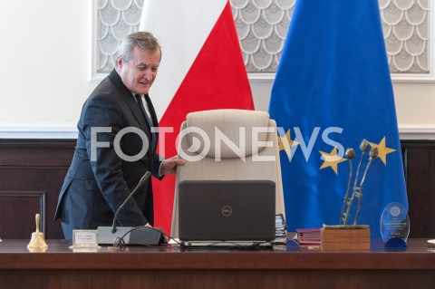  18.09.2018 WARSZAWA<br />POSIEDZENIE RADY MINISTROW<br />N/Z PIOTR GLINSKI<br /> 